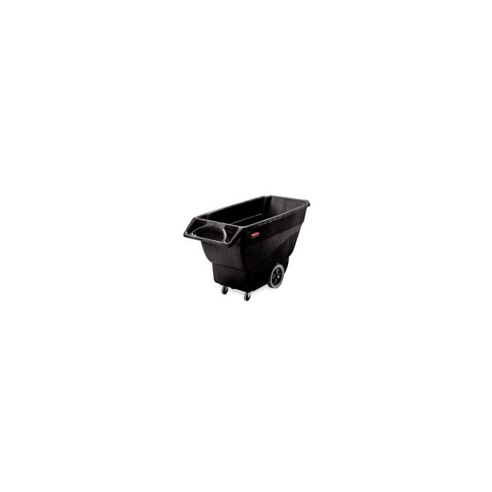 Rubbermaid 1011 Structural Foam Tilt Truck, Utility Duty - 64.5" L x 30.25" W x 38" H - 3/4 cu yd - 600 lb. capacity