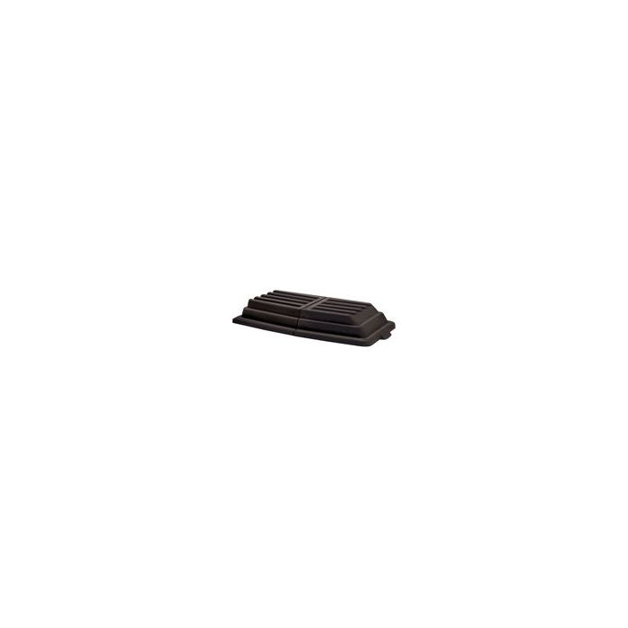 Rubbermaid 1028 Domed Lid for 1011, 1013 Structural Foam Tilt Trucks - 61" L x 31.75" W x 8.75" H