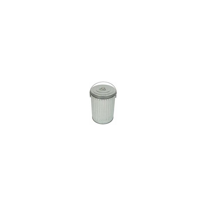 Witt Industries 10GPCL Light Duty Galvanized Steel Pail and Lid - 10 Gallon Capacity - 16" Dia. x 18.75" H