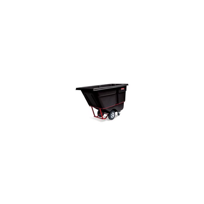 Rubbermaid 1305 Tilt Truck, Standard Duty (Rotational Molded) - 60.5" L x 28" W x 38.63" H - 1/2 cu yd - 850 lb. capacity