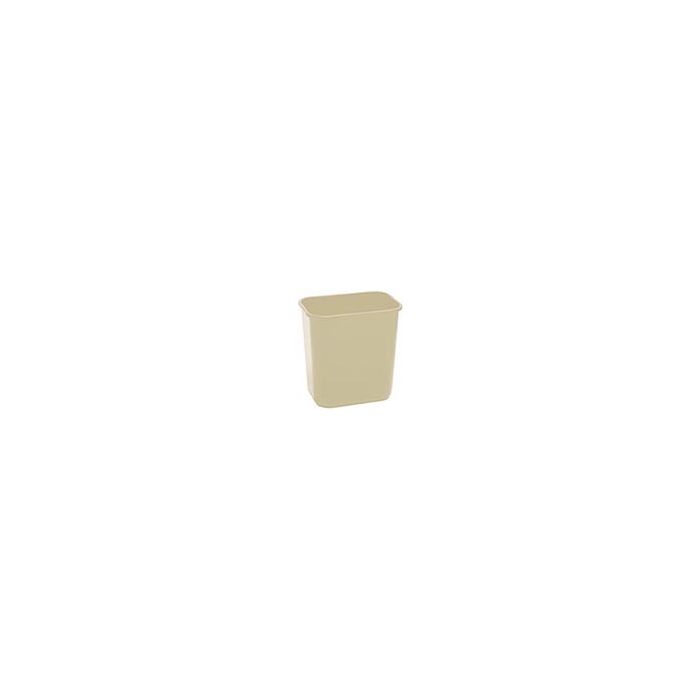 Continental 1358 Rectangle Wastebasket - Small - 13 5/8 U.S. Quart Capacity