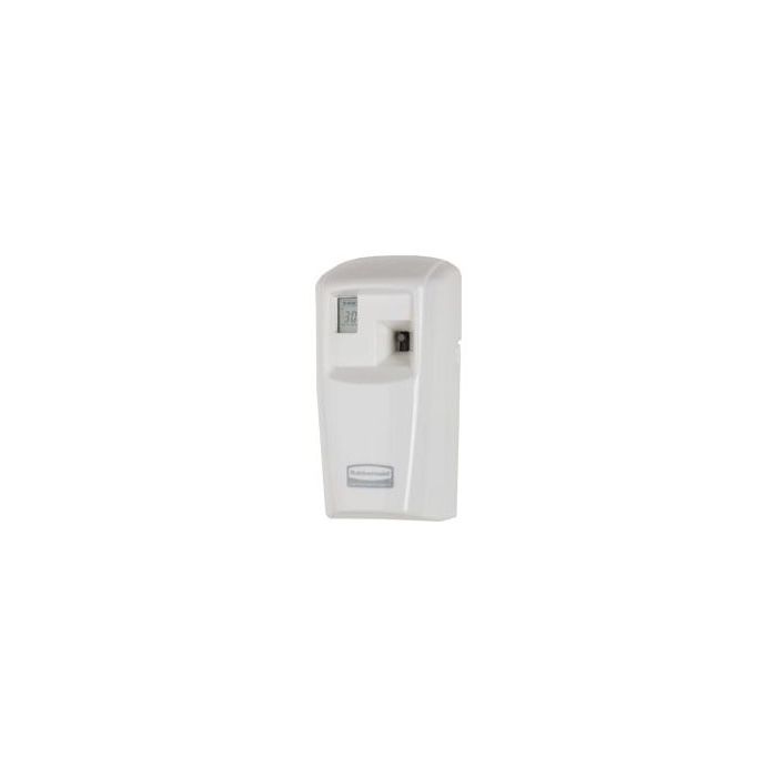 Rubbermaid Technical Concepts Microburst 3000 LCD Air Freshener Dispenser - White in Color