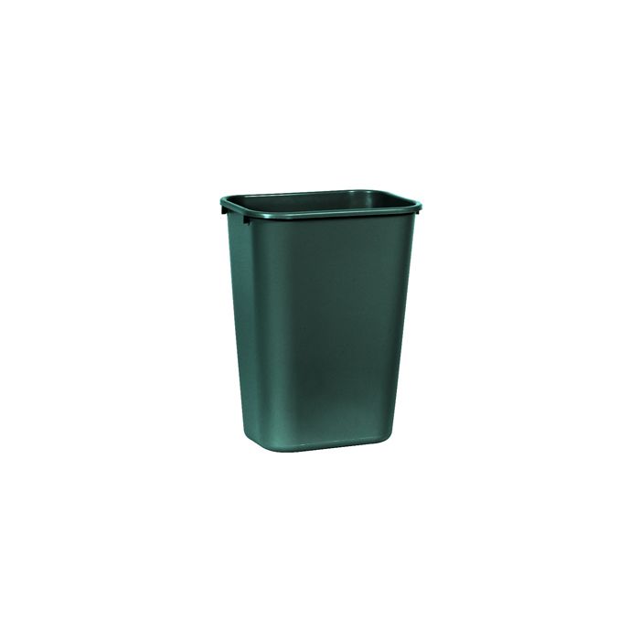 Rubbermaid 1829406 Wastebasket - 41 1/4 Quart Capacity - 15 1/4" L x 11" W x 19 7/8" H - Green in Color