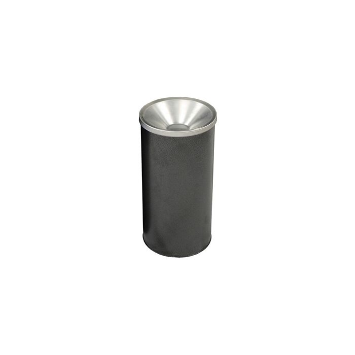 Witt Industries 2000SVN Smoking Urn with Anodized Aluminum Ashtray Top - 10" Dia. X 20" H - Silver Vein