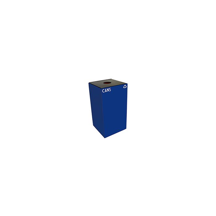 Witt 28GC Geocube Recycling Container - 28 U.S Gallon - 15" Sq x 28" H