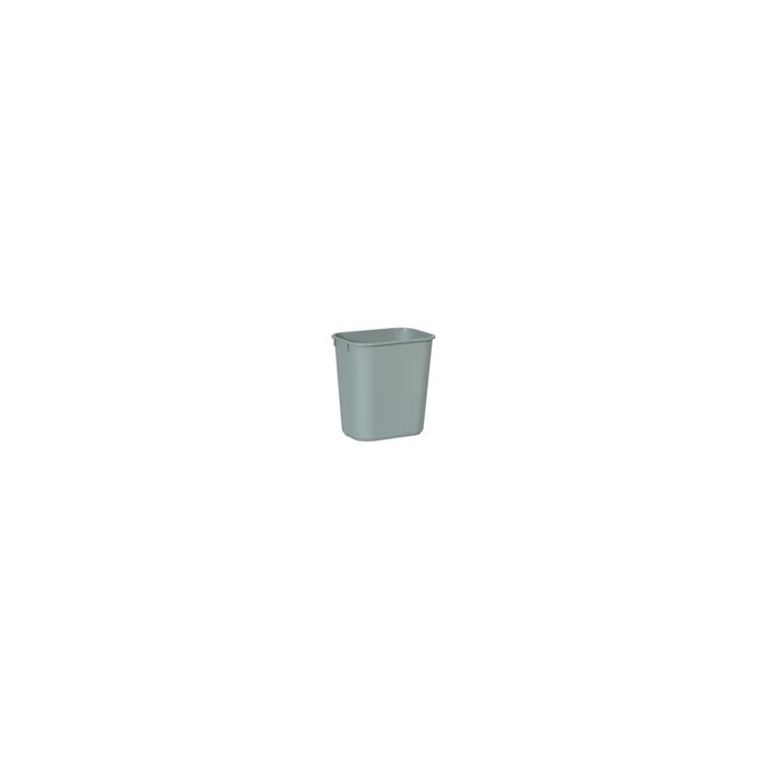 Rubbermaid 29558 Wastebasket, Small - 13 5/8 U.S. Quart Capacity - Gray in Color