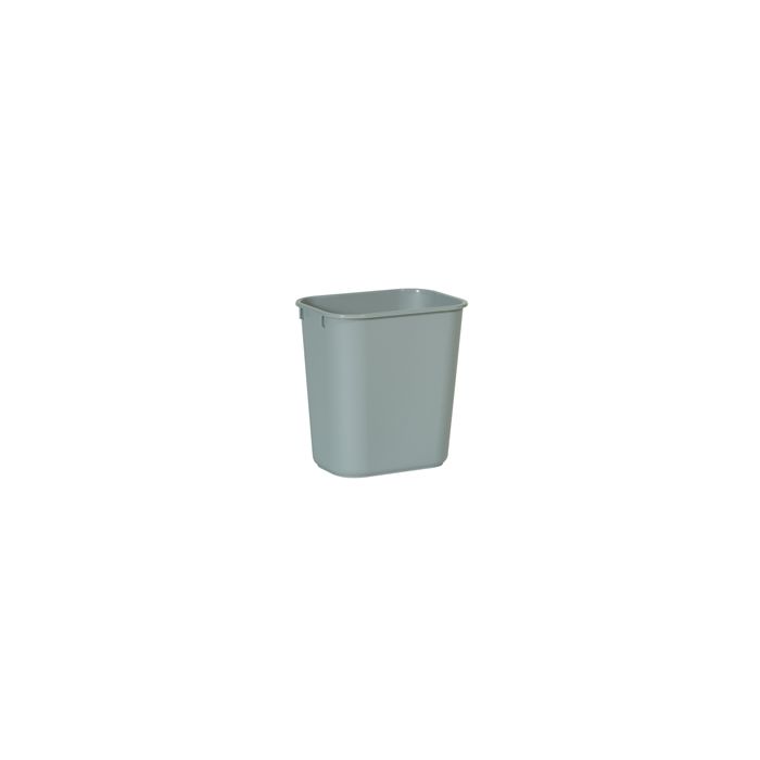 Rubbermaid 29558 Wastebasket, Small - 13 5/8 U.S. Quart Capacity - Gray in Color