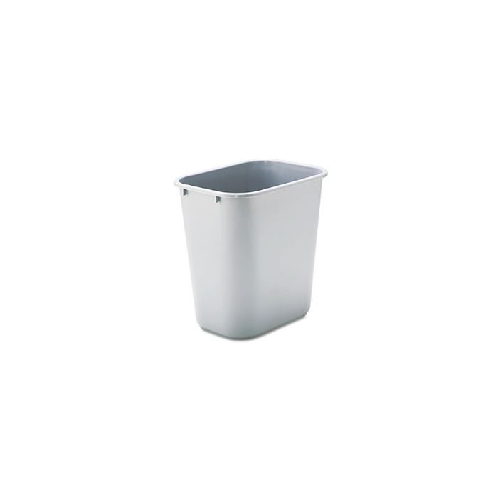 Rubbermaid 29568 Wastebasket, Medium - 28 1/8 U.S. Quart Capacity - Gray in Color