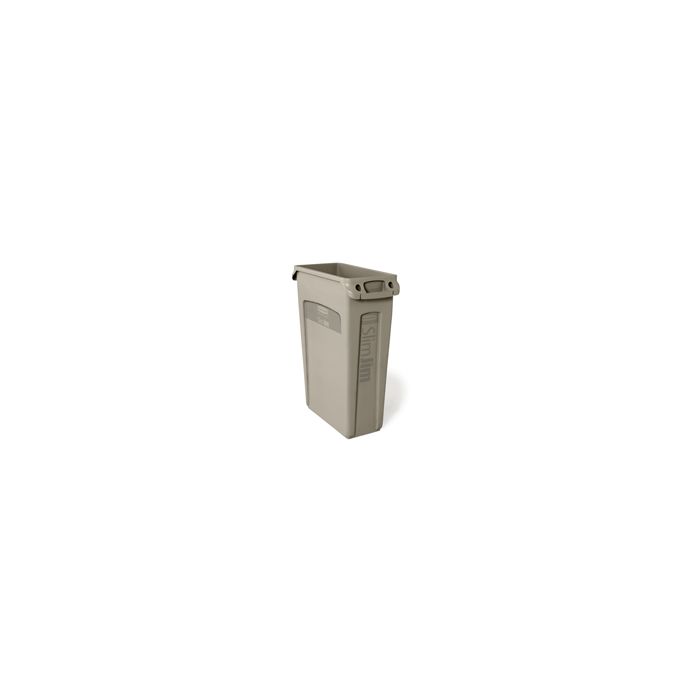 Rubbermaid 3540-60 Slim Jim with Venting Channels - 23 Gallon Capacity