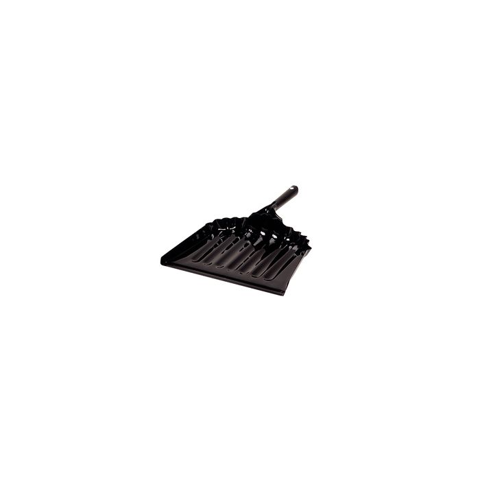 Janisan E301-P12 12" Metal Dustpan 12" - Black