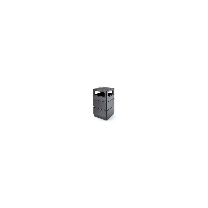 Commercial Zone 73250199 - 3-Tier 38 Gallon Trash Can with Dome Lid