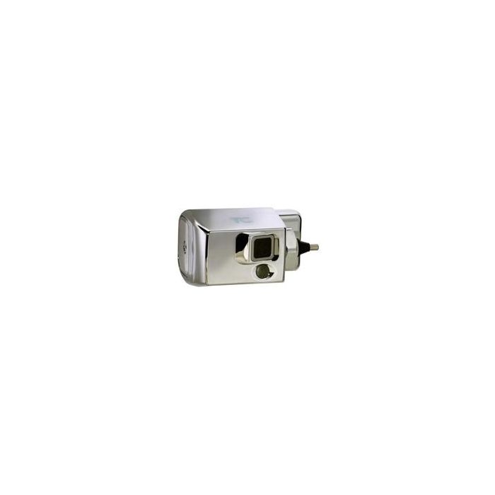 Technical Concepts TC AutoFlush Sidemount for Sloan and Zurn Toilet Flush Valves - Polished Metal Finish with Manual Courtesy Flush