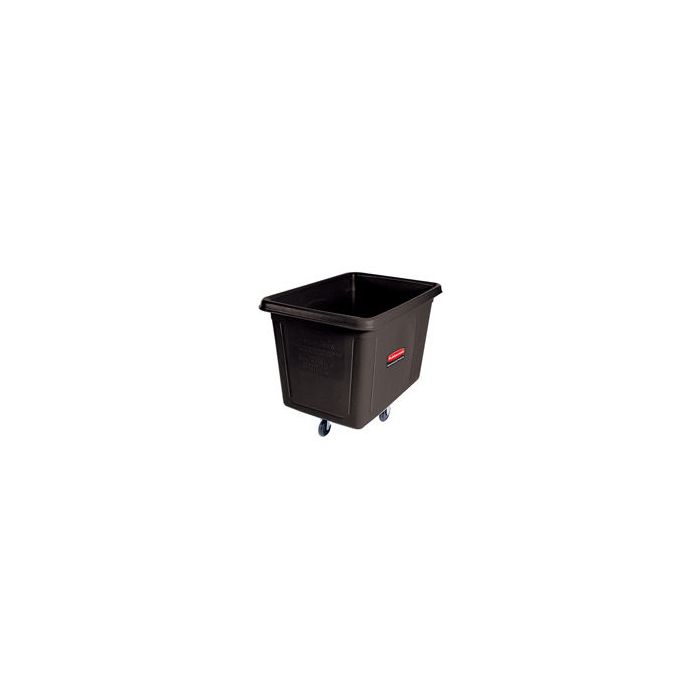 Rubbermaid 4619 Cube Truck - 48" L x 34.13" W x 36.5" H - 20 cu ft (16.1 bushels) - 600 lb. capacity