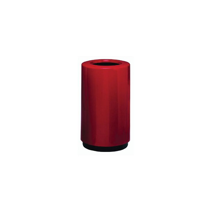 Witt Industries 7C-1830T One-Piece Round Open Top Fiberglass Waste Receptacle - 21 Gallon Capacity - 18" Dia. x 30" H