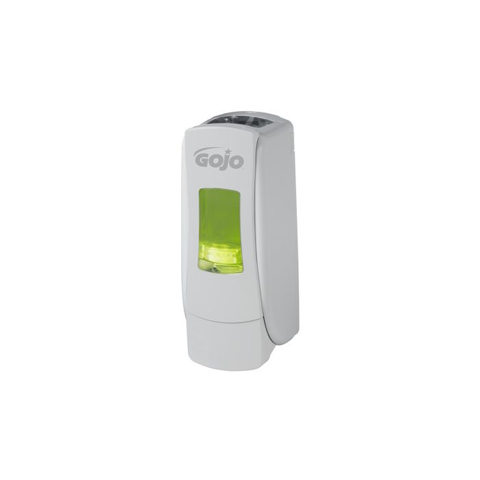 GOJO 8780-06 ADX Foam Soap Dispenser for use with 700 ml ADX refills - White/White in Color