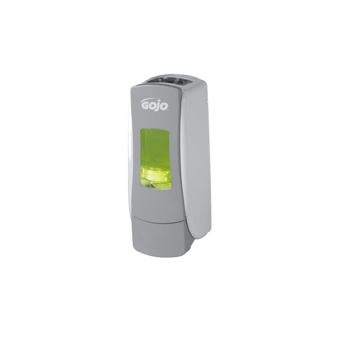 GOJO 8784-06 ADX Foam Soap Dispenser for use with 700 ml ADX refills - Gray/White in Color