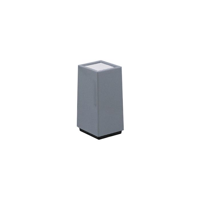 Witt Industries 8S-1020A Square Fiberglass Sand Top Ash Urn - 10" sq. x 20" H