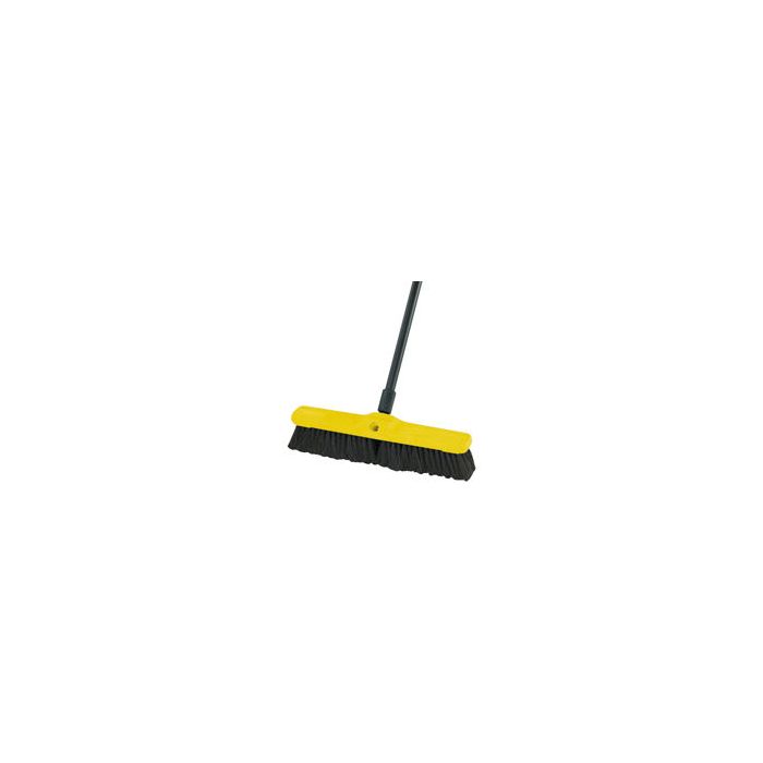 Rubbermaid 9B01 Plastic Foam Block, Fine Floor Sweep, Tampico Fill with Horsehair Border - 18" in Length - 2 7/8" Trim