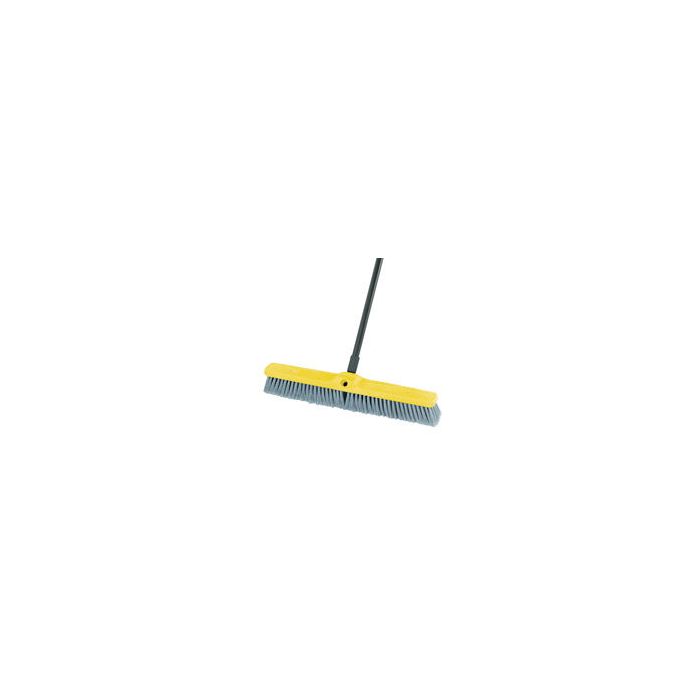 Rubbermaid 9B02 Plastic Foam Block, Fine Floor Sweep, Flagged Polypropylene Fill - 24" in Length - 2 7/8" Trim