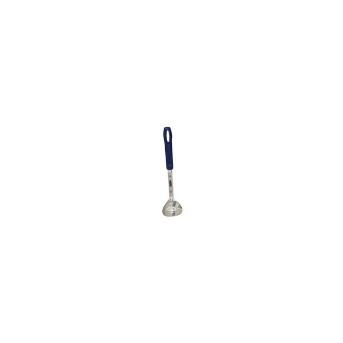 Rubbermaid 9G20 2 oz. Precision Stainless Steel Portioning Spoon with 12" Blue Handle