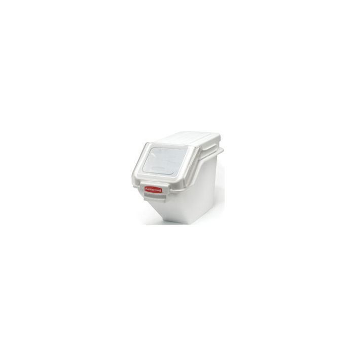 Rubbermaid 9G57 100 Cup Safety Storage Bin with 2 Cup Scoop - 23.5" L x 11.5" W x 16.88" H - .836 cu. ft capacity