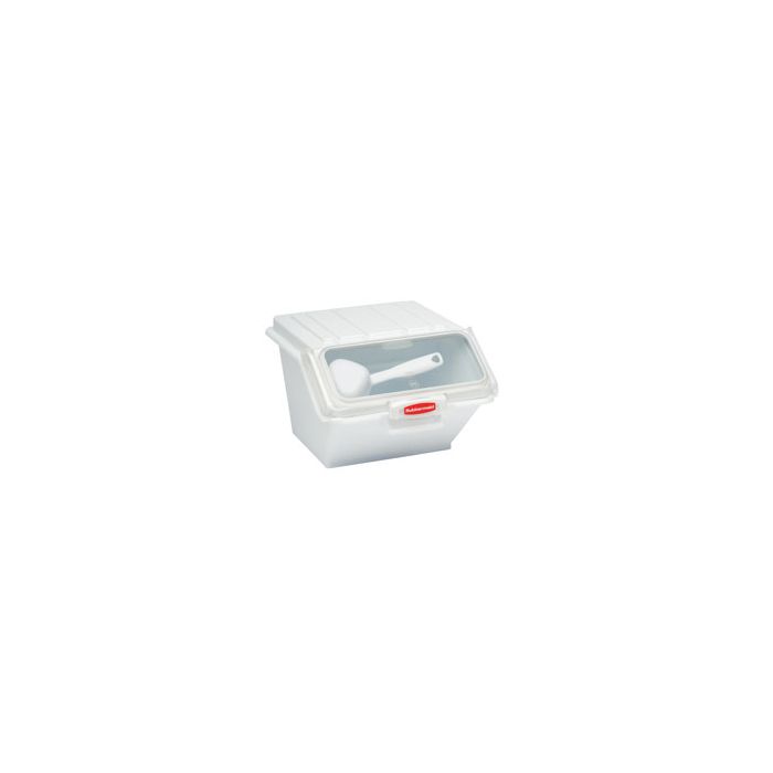 Rubbermaid 9G60 40 Cup ProSave Shelf Ingredient Bin with 1/2 cup Scoop - 15" L x 11.75" W x 8.5" H - .33 cu. ft capacity