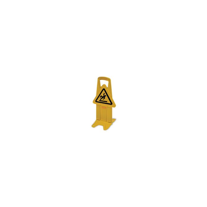 Rubbermaid 9S09-25 Stable Safety Sign with International Wet Floor Symbol