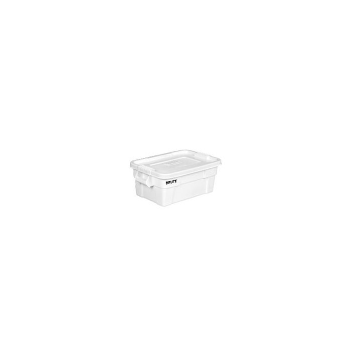 Rubbermaid 9S30 BRUTE Tote with Lid - 27.88" L x 17.38" W x 10.69" H - 14 Gallon Capacity