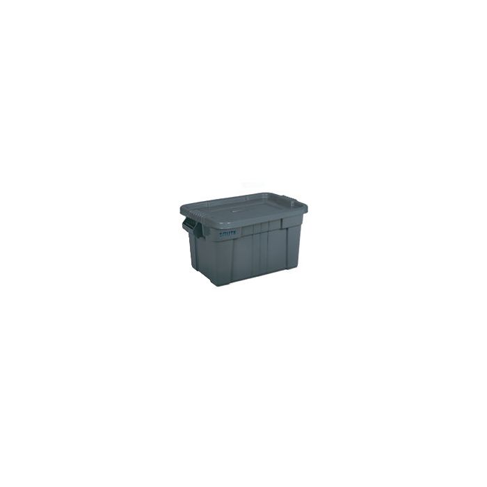 Rubbermaid 9S31 BRUTE Tote with Lid - 27.88" L x 17.38" W x 15.13" H - 20 Gallon Capacity