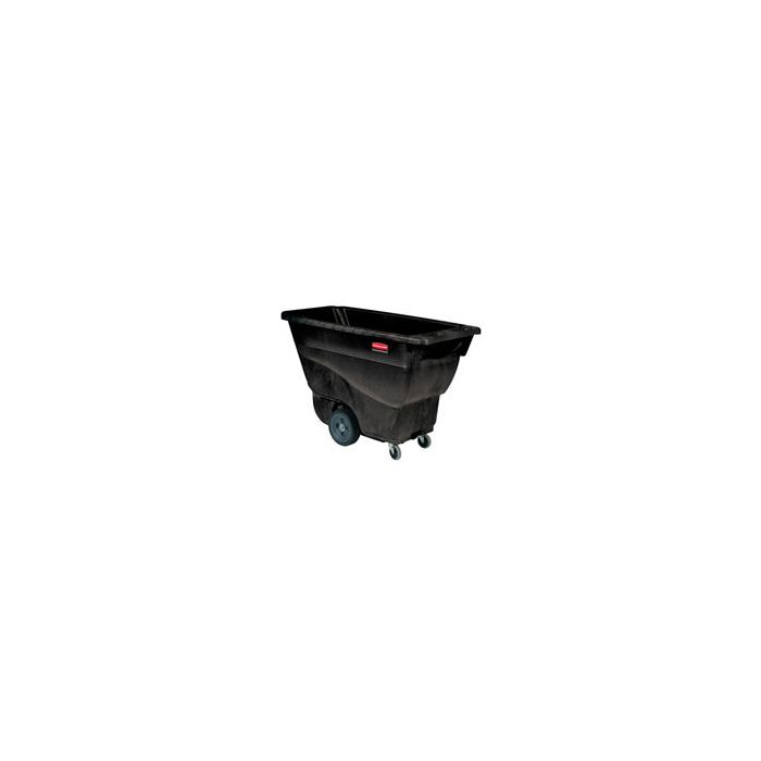 Rubbermaid 9T13 Structural Foam Tilt Truck, Utility Duty - 57.38" L x 26.88" W x 33.88" H - 1/2 cu yd - 450 lb. capacity