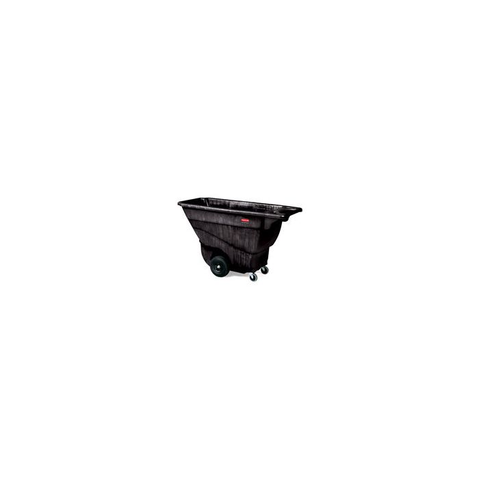 Rubbermaid 9T14 Structural Foam Tilt Truck, Standard Duty - 57.38" L x 26.88" W x 33.88" H - 1/2 cu yd - 850 lb. capacity