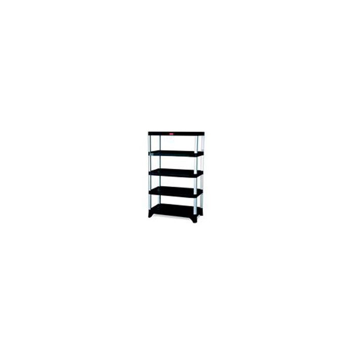 Rubbermaid 9T37 Shelving, 5-Shelf Unit - 35.13" L x 20" W x 60" H - 800 lb capacity