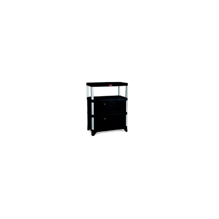 Rubbermaid 9T41 Cabinet Kit with Doors, Side and Back Panels for 9T36, 9T37, 9T40, and 9T42 Shelf Units