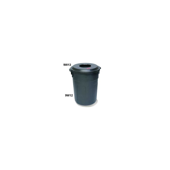 Rubbermaid 9W12 Light Duty Container Base - 32 Gallon Capacity - 22" Dia. x 28" H