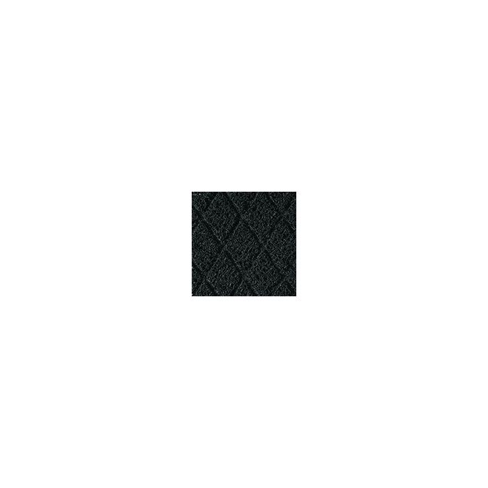 Crown Mats 133 Diamond-Deluxe Heavy-Duty Unbacked Mat for Oily Areas with Grit-Safe - Black in Color