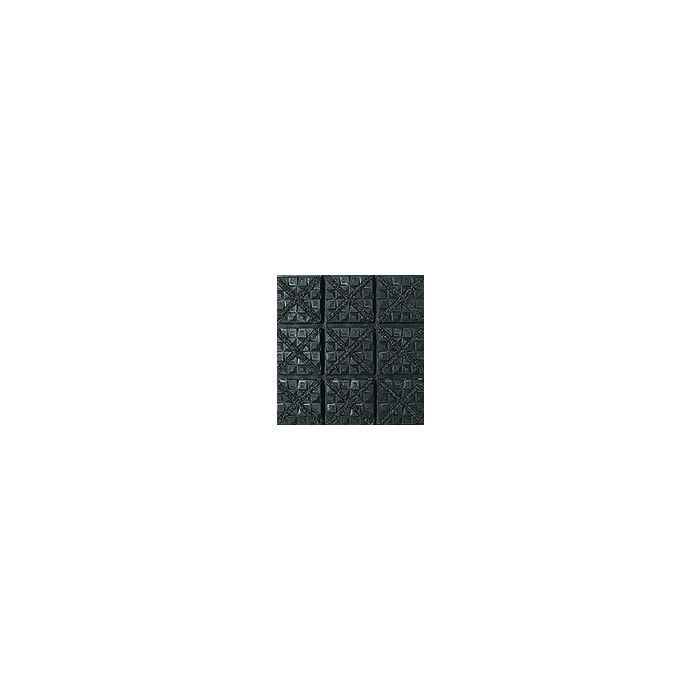 Crown Mats 777 Ergo-X-treme Grit-Safe Drain Opening Mat for Oily Areas - Black in Color