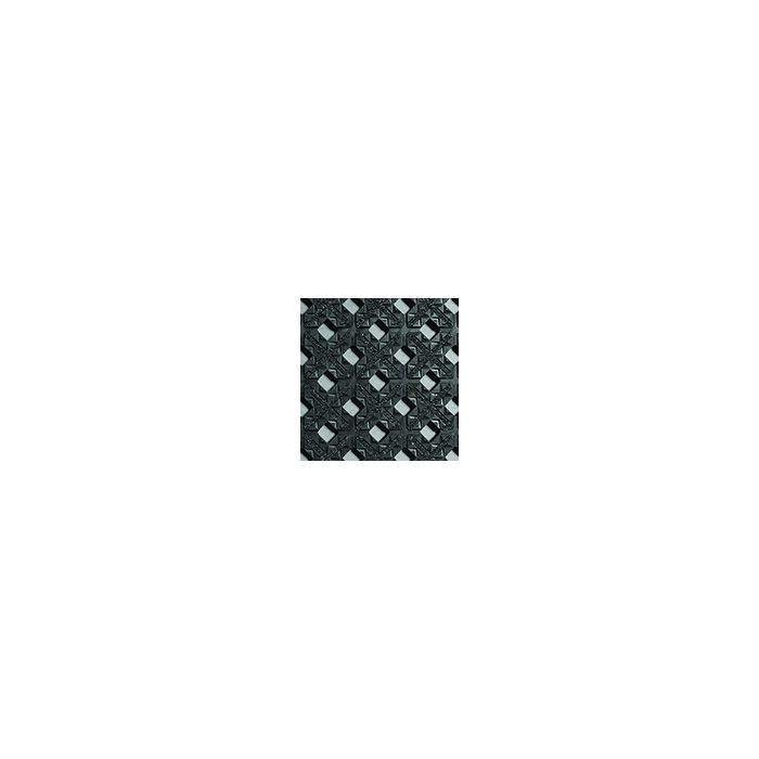 Crown Mats 779 Ergo-X-treme Grit-Safe Large Drain Opening Mat for Oily Areas - Black in Color