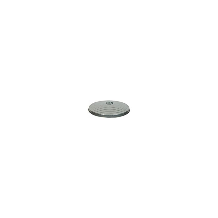 Witt Industries WCD24L Light Duty Galvanized Steel Lid for 24 Gallon Galvanized Trash Can WCD24CL - LID ONLY - 20" Dia. x 5" H