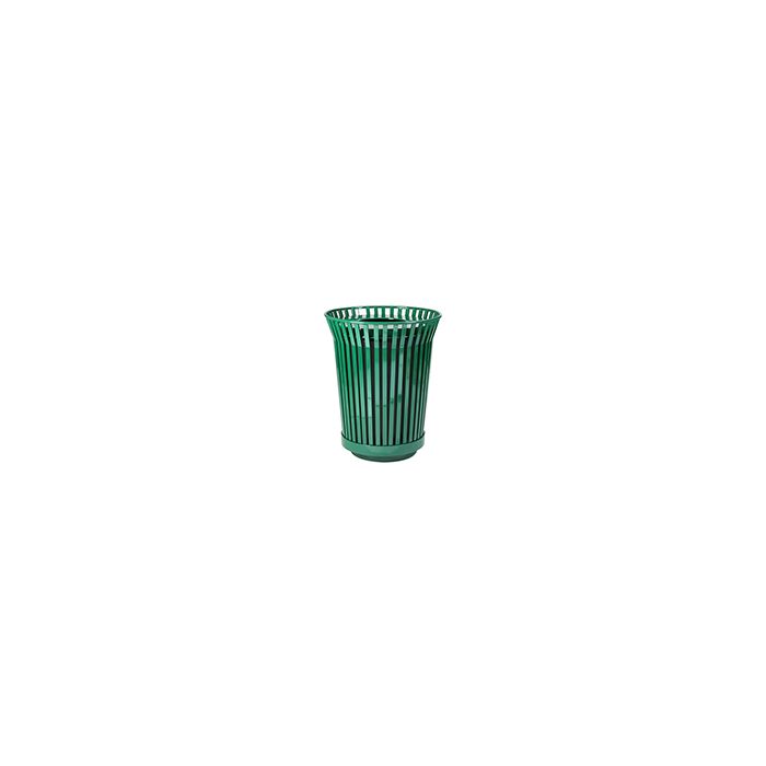 Witt Industries RC3610 River City Waste Receptacle - 36 gallon capacity - 28.25" Dia. x 34.9" H - Black, Brown or Green