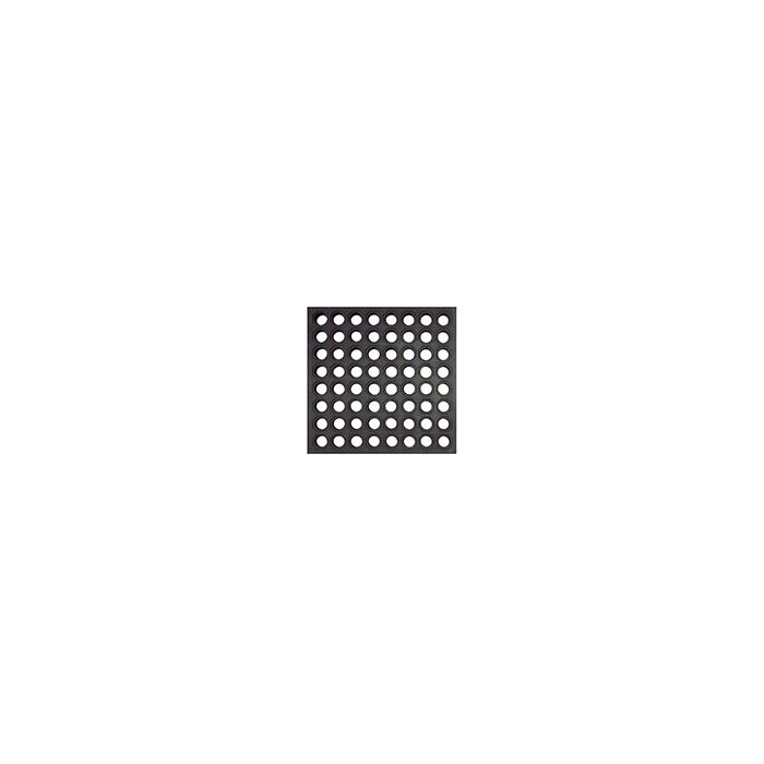 Crown Mats 680 Safety-Step Perforated General Purpose Mat for Wet Areas - Black in Color