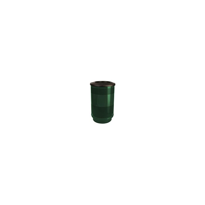 Witt Industries SC55-01 Stadium Series Waste Receptacle - 55 Gallon Capacity - 23.5" Dia. x 40" H