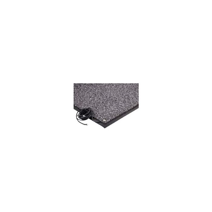 Crown Mats 900 Stat-Zap Anti-Static Carpet Top Mat - Pewter in Color