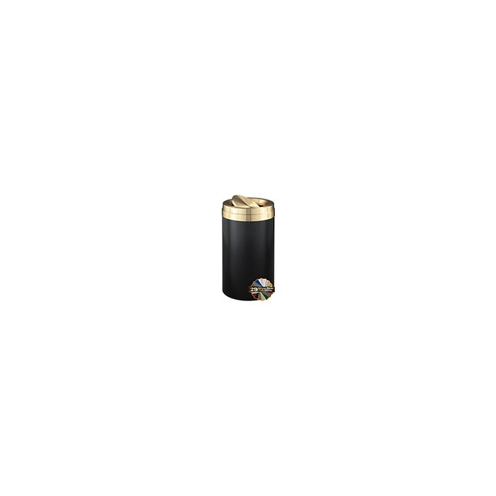 Glaro TA1537 Value Tip Action Top Receptacle - 23 Gallon Capacity - 15" Dia. x 30" H - Assorted Colors