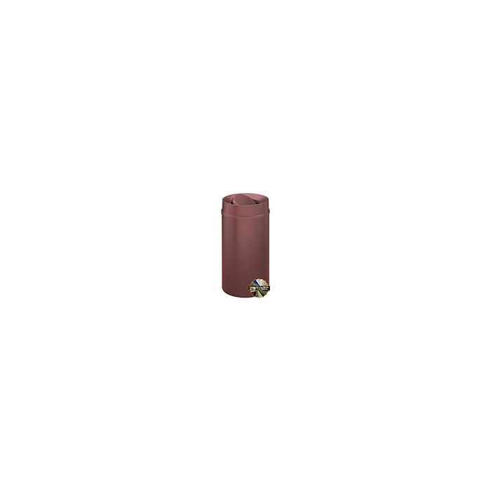 Glaro TA1551 Mount Everest Tip Action Top Receptacle - 16 Gallon Capacity - 15" Dia. x 33" H - Matching Enamel Cover