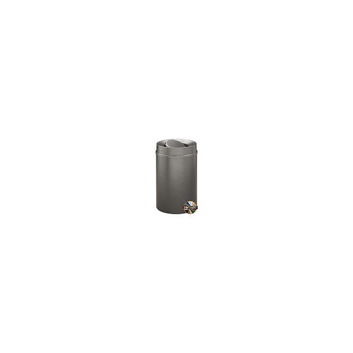 Glaro TA2051 Mount Everest Tip Action Top Receptacle - 33 Gallon Capacity - 20" Dia. x 35" H - Matching Enamel Cover