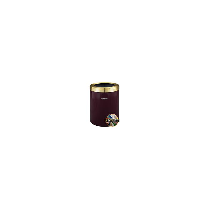 Glaro W2042 "RecyclePro Value" Receptacle with Large Round Opening - 41 Gallon Capacity - 20" Dia. x 30" H - Assorted Colors