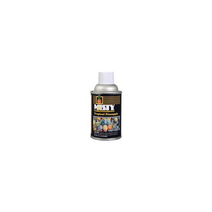 Amrep Misty Premium Metered Air Freshener - 7 oz. can - 1 case of 12 cans - Tropical Pineapple