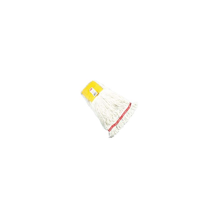 Rubbermaid A251-06 Web Foot Shrinkless Wet Mop - Small - 5" Yellow Headband