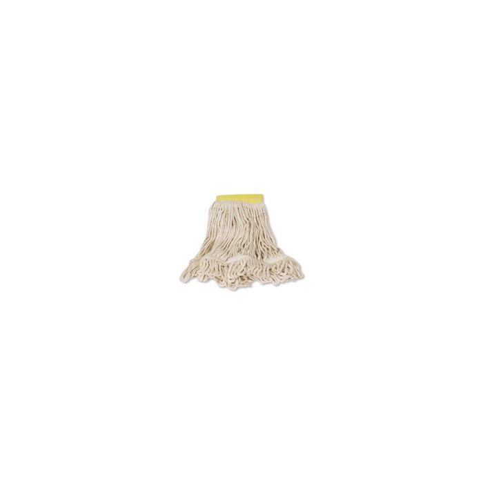 Rubbermaid D211-06 Super Stitch Blend Mop - Small - 1" Yellow Headband