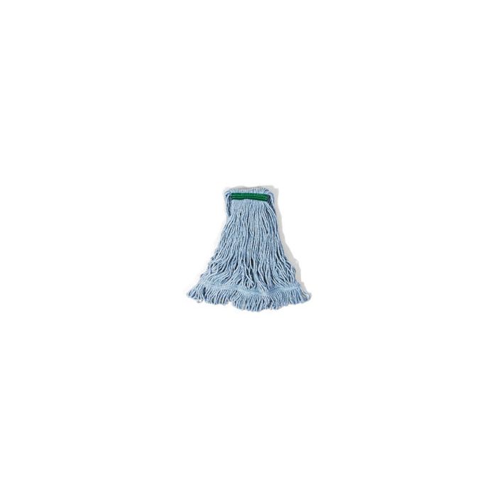 Rubbermaid D214-06 Super Stitch Blend Mop - X-Large - 1" Blue Headband